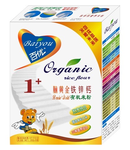 腦黃金鐵鋅鈣有機(jī)米粉