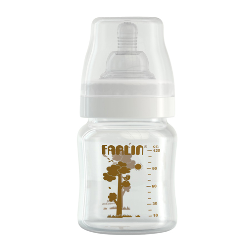 華林貝比寬口徑玻璃奶瓶150ml