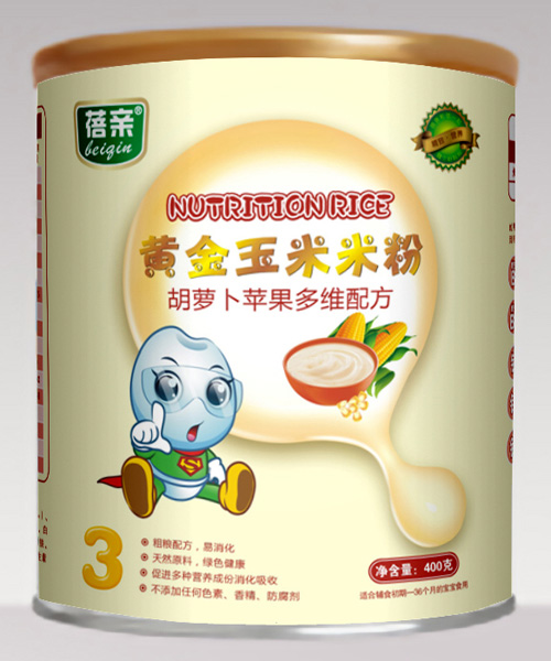 蓓親胡蘿卜蘋果多維配方黃金玉米米粉