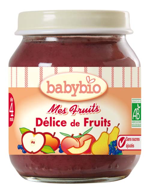 babybio水果泥