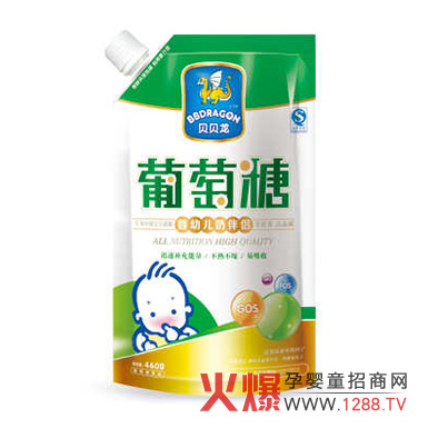 優(yōu)貝龍嬰幼兒奶伴侶葡萄糖