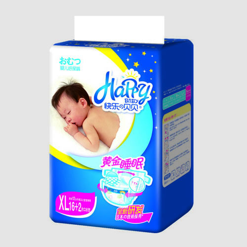 快樂貝貝紙尿褲XL16+2