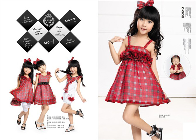 Ok100童裝2012夏季新款