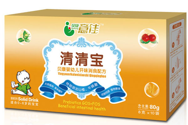 貝康意佳yingye開(kāi)味消食配方清清寶