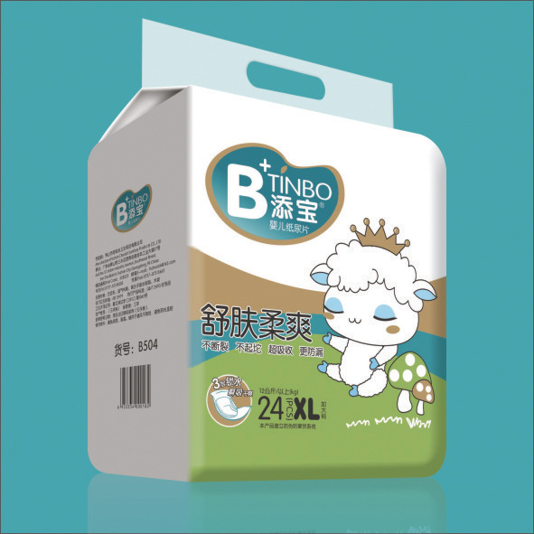 添寶舒膚柔爽yinge紙尿片XL24