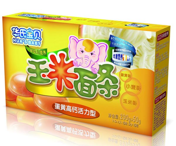 華氏寶貝蛋黃玉米面條