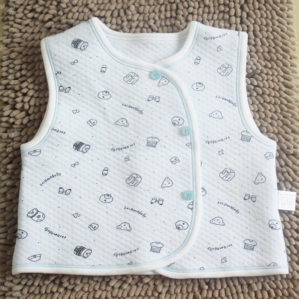 亨藝開陽保暖馬甲(藍(lán)色)73 80 90