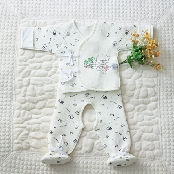 亨藝開(kāi)陽(yáng)保暖連腳褲套裝(黃色)59