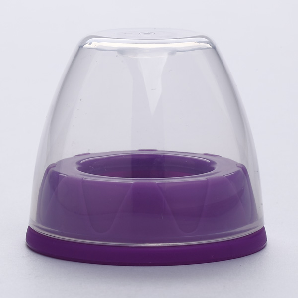 施貝樂寬口紫色奶瓶蓋