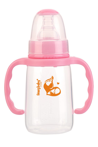 好氏嬰童粉色標(biāo)口PP奶瓶
