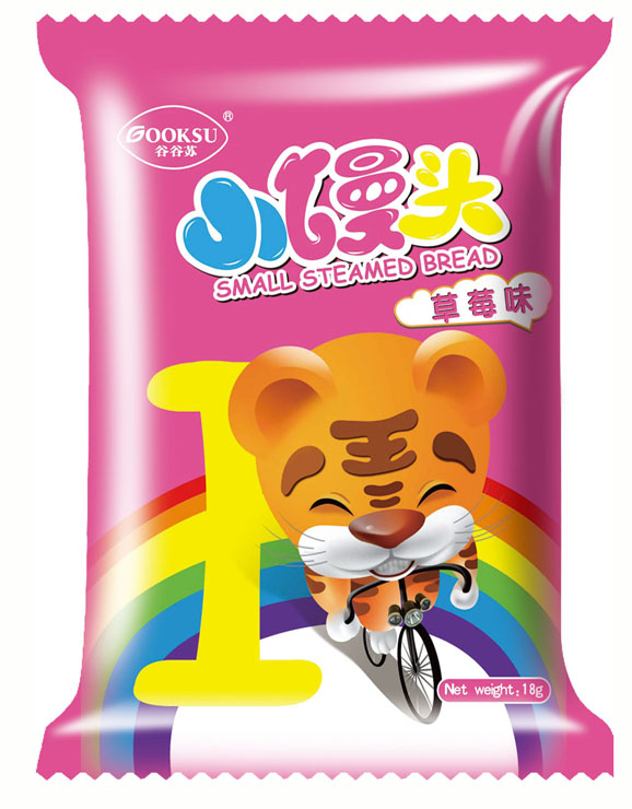 谷谷蘇草莓味小饅頭18g
