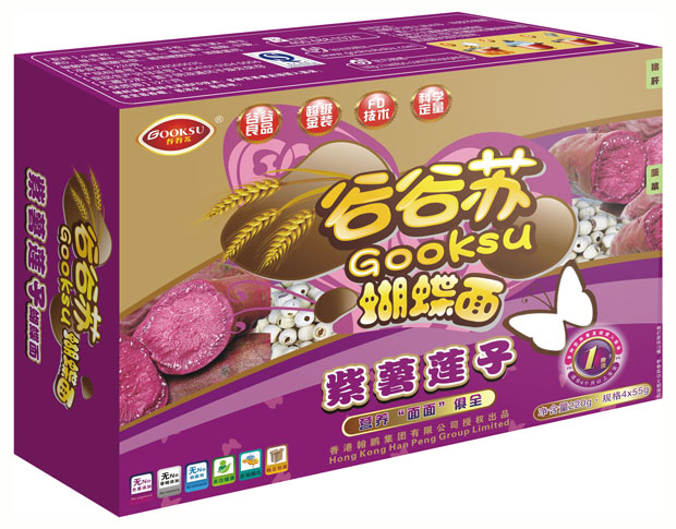 谷谷蘇紫薯蓮子蝴蝶面