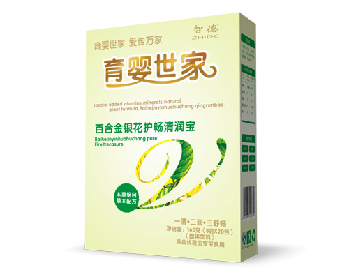 育嬰世家百合金銀花護(hù)暢清潤寶