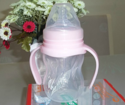 阿拉丁yingye奶瓶粉色