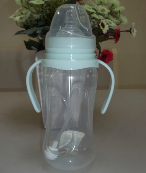 阿拉丁自動奶瓶藍色