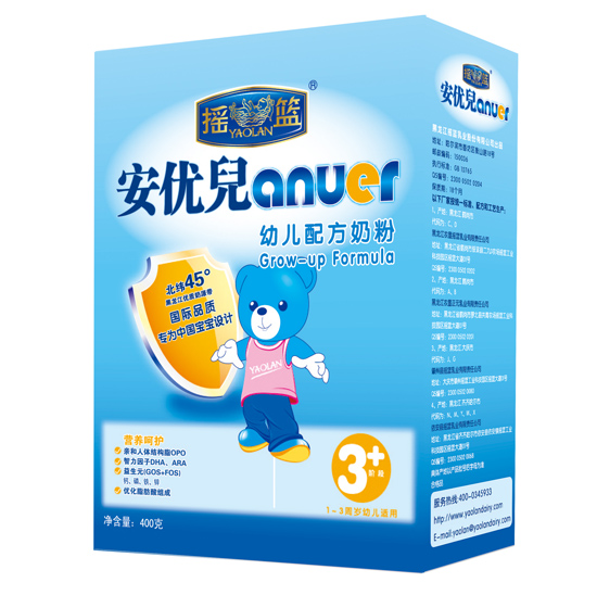 安優(yōu)兒youe配方奶粉3段盒裝