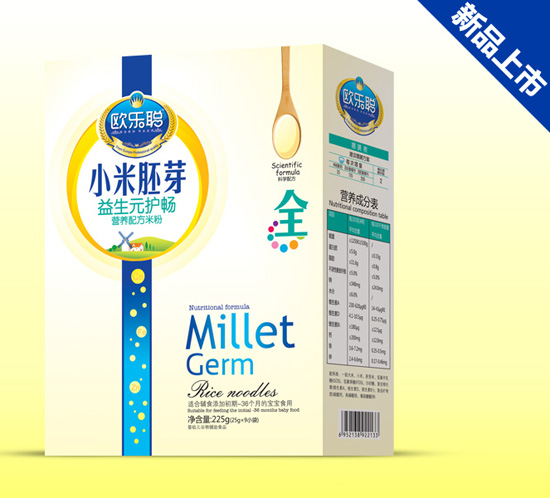 歐樂聰益生元護(hù)暢小米胚芽盒裝全段