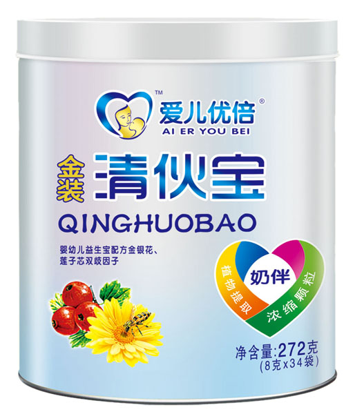 愛(ài)兒優(yōu)倍金裝清伙寶罐裝