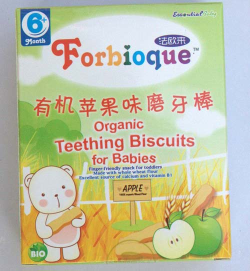 法歐來有機蘋果味磨牙棒