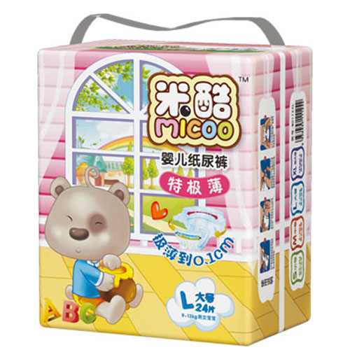 米酷特極薄yinge紙尿褲(大號)