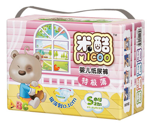米酷特極薄yinge紙尿褲(小號)