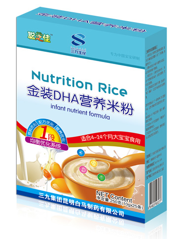 聰芝佳金裝DHA營(yíng)養(yǎng)米粉
