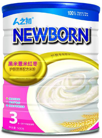 人之初黑米薏米紅棗youe米粉3段