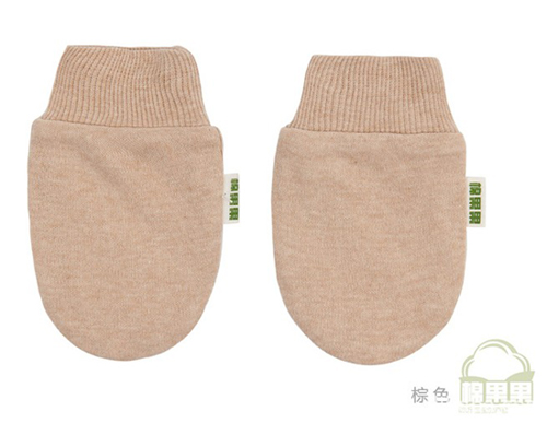 棉果果天然彩棉yinge手套