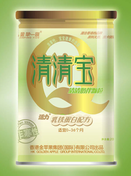 金蘋一族乳鐵蛋白配方清清寶