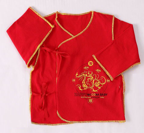 摩可拿新款吉祥如意寶寶上衣