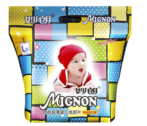 妙朗時(shí)尚超薄嬰兒紙尿片L30片