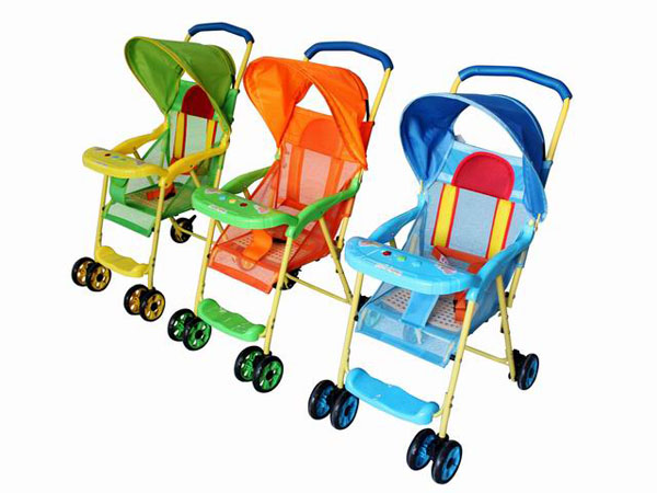 淘嘟嘟帶傘柄全自動(dòng)手推車(chē)