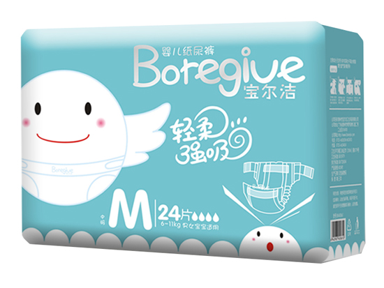 寶爾潔yinge紙尿褲M24片