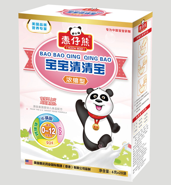 惠仔熊寶寶清清寶沖劑(6克X20袋)