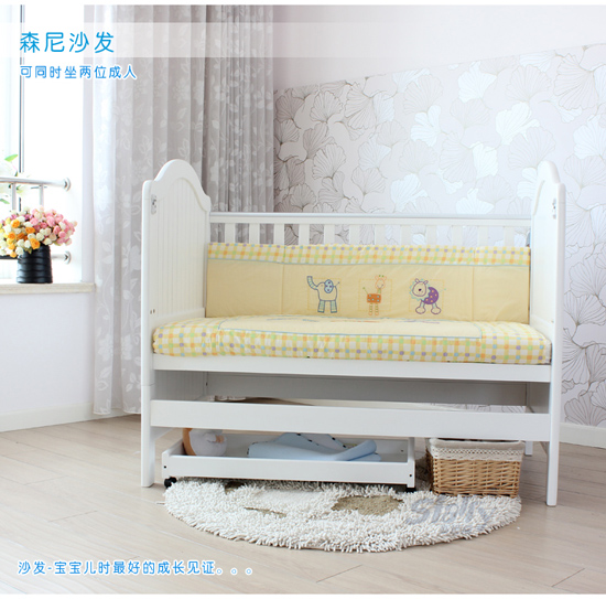 森尼yinge床白色