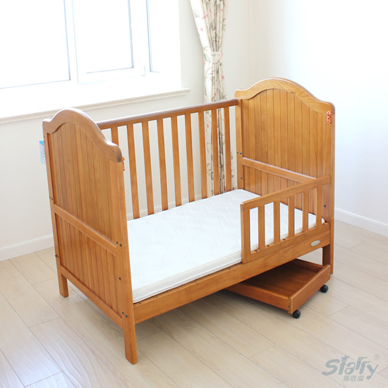 森尼橡木棕色yinge床