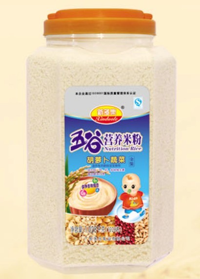 新多樂胡蘿卜蔬菜五谷營養(yǎng)米粉