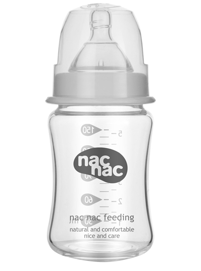 寶貝可愛yinge寬口玻璃奶瓶150ML