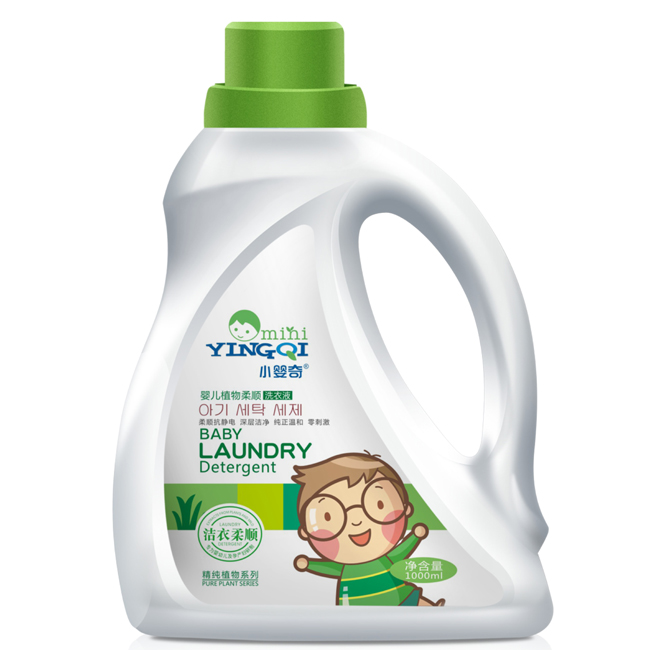 小嬰奇yinge植物柔順洗衣液1000ml簡介