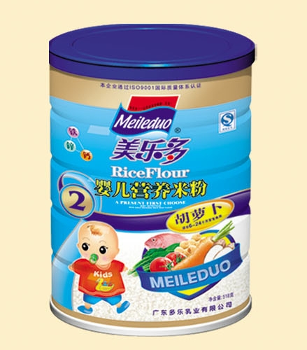 美多樂胡蘿卜yinge營(yíng)養(yǎng)米粉2段