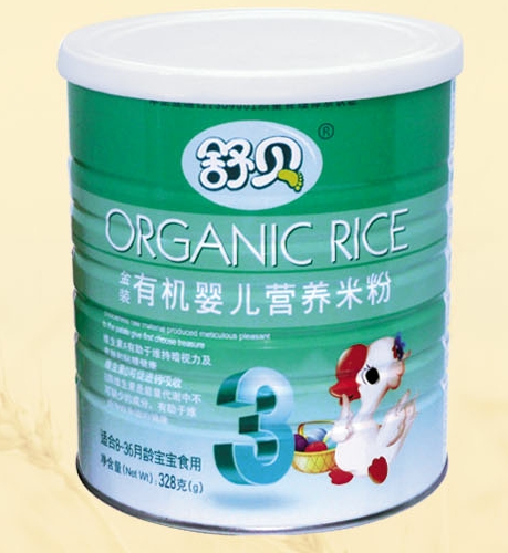 舒貝有機(jī)yinge營(yíng)養(yǎng)米粉3段