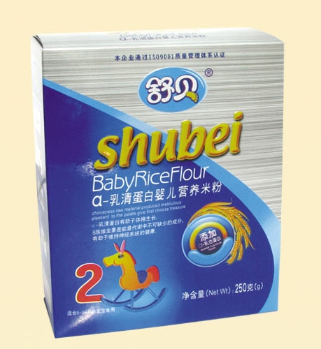 舒貝盒裝α-乳清蛋白yinge營(yíng)養(yǎng)米粉2段