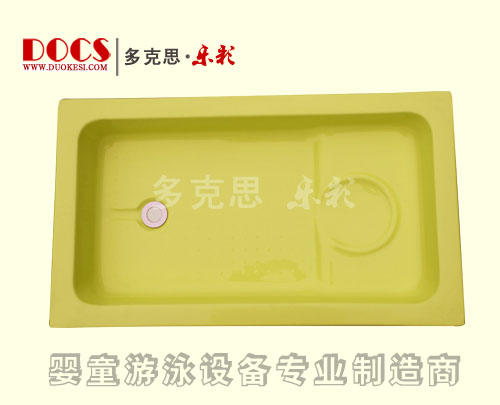 多克思樂彩單層yinge洗澡盆(平臺)黃色