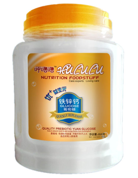 呼嚕嚕鐵鋅鈣葡萄糖650g