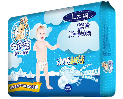 九色鹿動感超薄紙尿片L