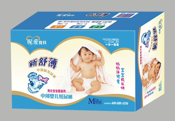 昵愛寶貝中薄yinge紙尿褲M