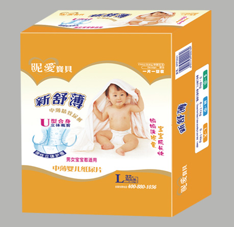 昵愛(ài)寶貝中薄yinge紙尿片L