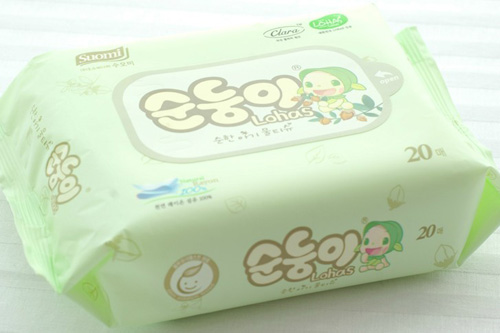 韓國進口yinge濕巾頂級便攜裝20片1