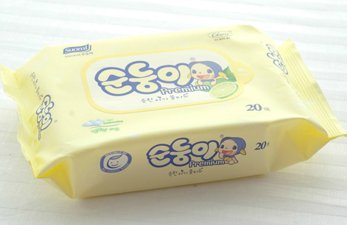 韓國進口yinge濕巾超高級隨身便攜裝20片