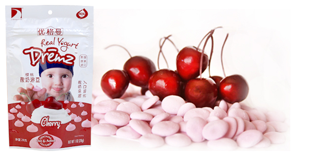 櫻桃優(yōu)格曼溶豆